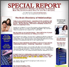 FREE Report: Brain Chemicals of Romance